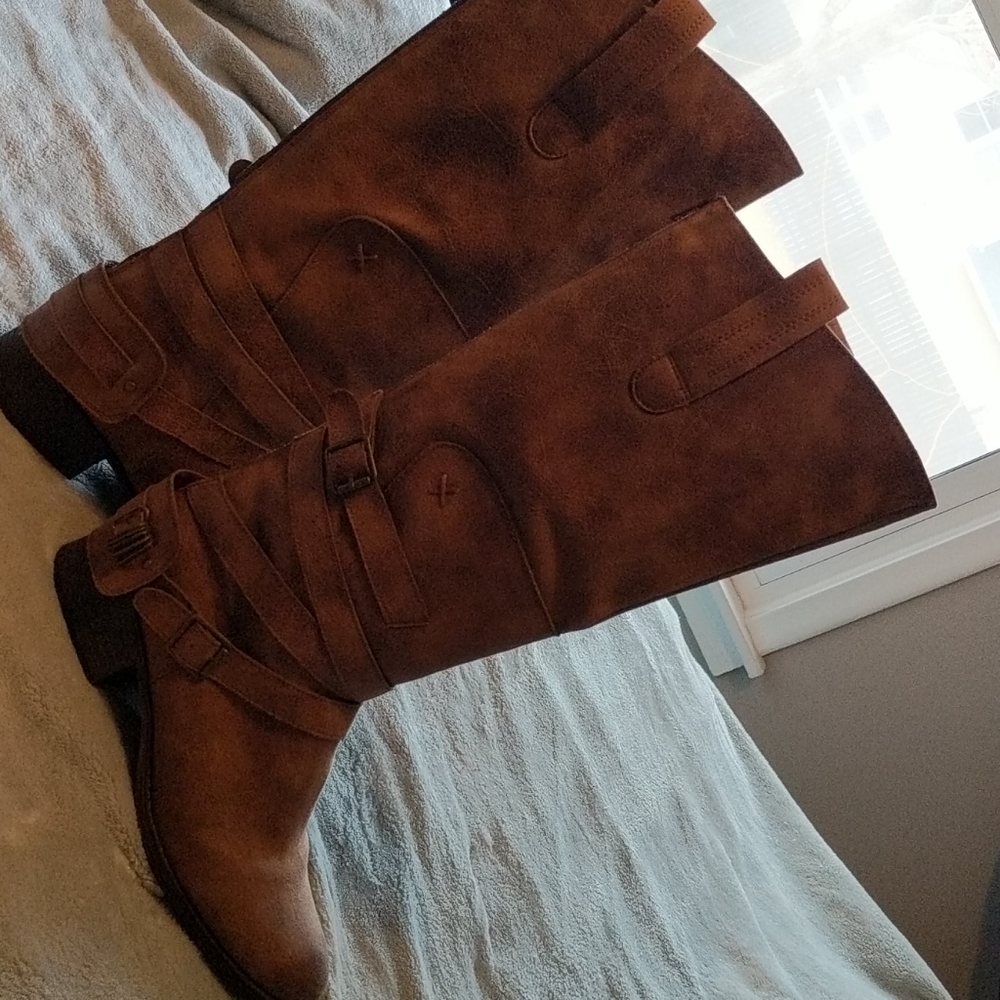 Candies zip tall boots